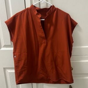 Figs scrubs set Auburn color